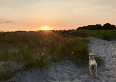 Sonnenuntergang am Strand